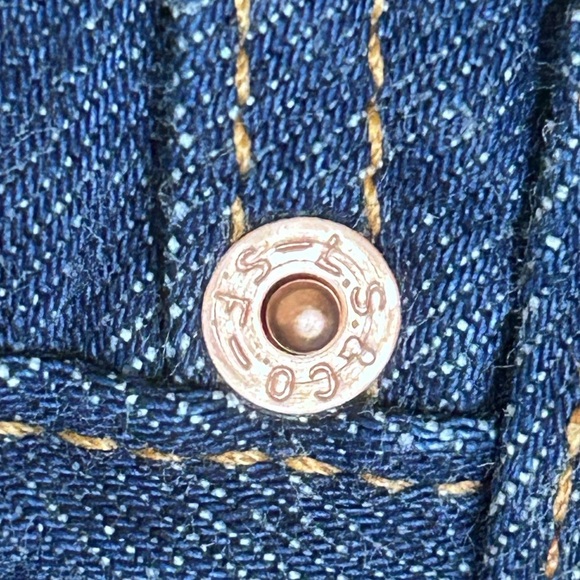 NEW Vintage Levis 501 Dark Wash 13 1993 Valencia St Factory USA 17501-0115 - Picture 12 of 16